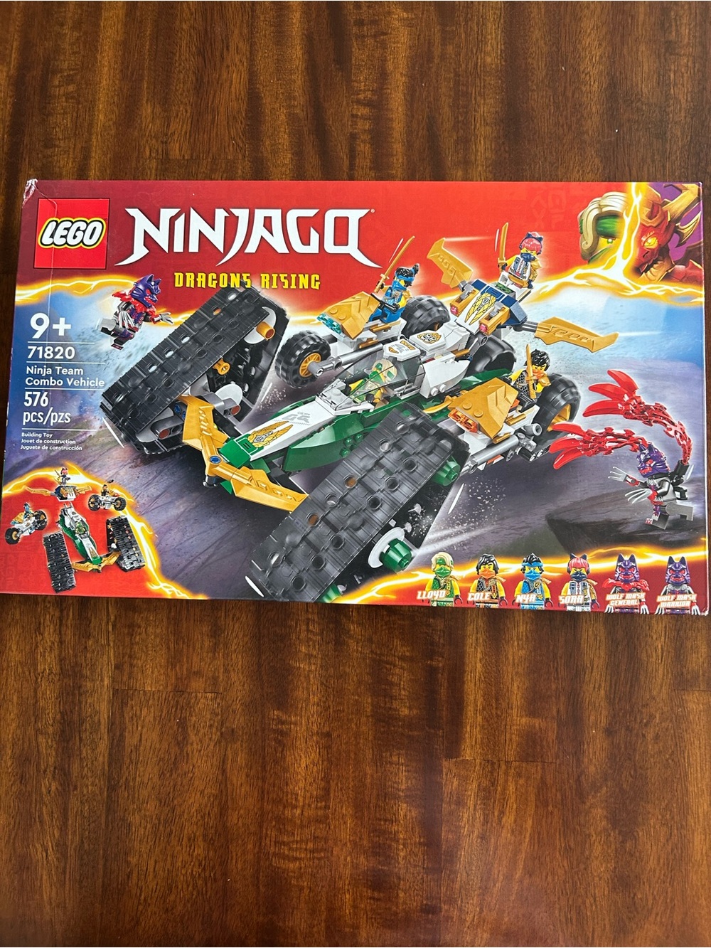 New! LEGO 71820 Ninjago Ninja Team Combo Vehicle - Retiring Soon!